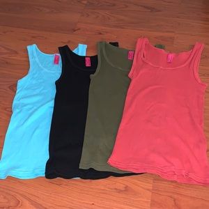 French Dressing Tank Tops Set of 4